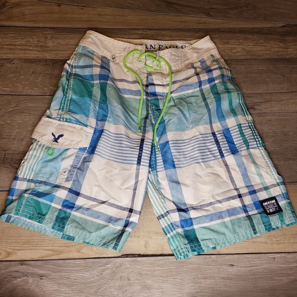 Mens American Eagle Board Shorts Size XSM/Inseam 10